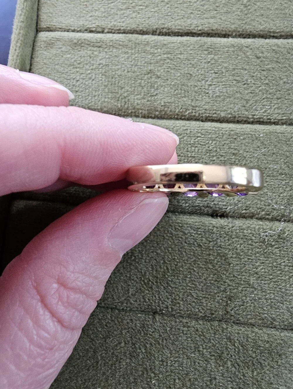 Gold Plated Ring Size 7